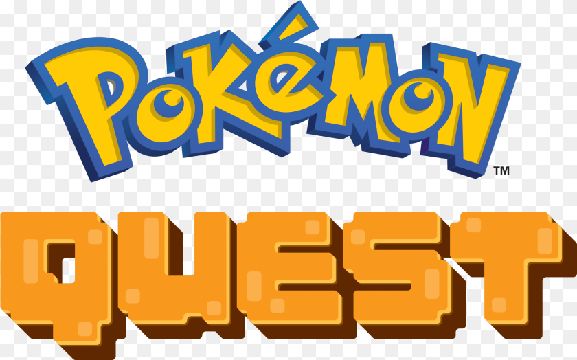 1825x1138 Pokemon Quest Passes 1 Million Rpg Site Pokemon Quest Logo, Bulldozer, Machine, Text Transparent PNG