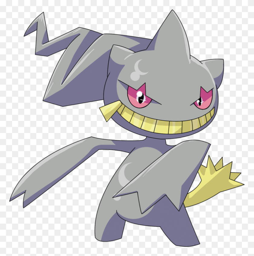 792x800 Pokemon Shiny Banette Is A Fictional Character Of Humans Cartoon, Animal, Mammal HD PNG Download