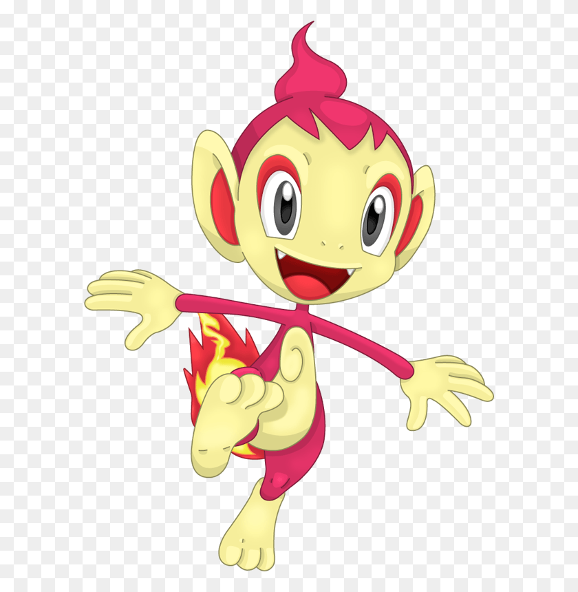 596x800 Pokemon Shiny Chimchar Is A Fictional Character Of Pokemon Shiny Chimchar, Label, Text, Graphics HD PNG Download