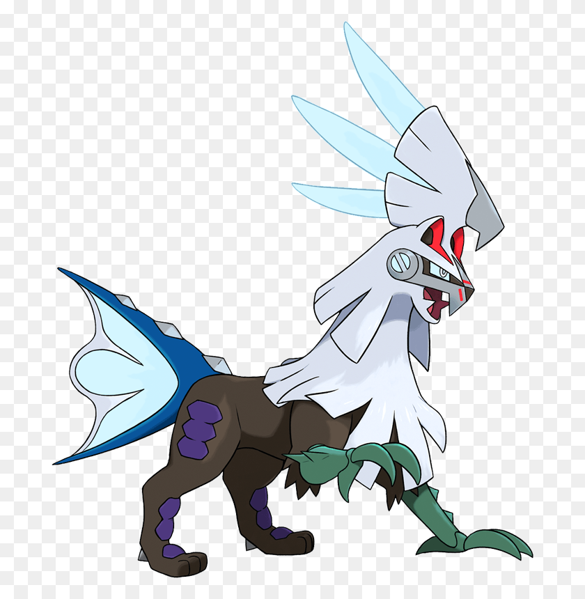 692x800 Pokemon Shiny Silvally Ice Is A Fictional Character Pokemon Silvally Dark, Statue, Sculpture HD PNG Download