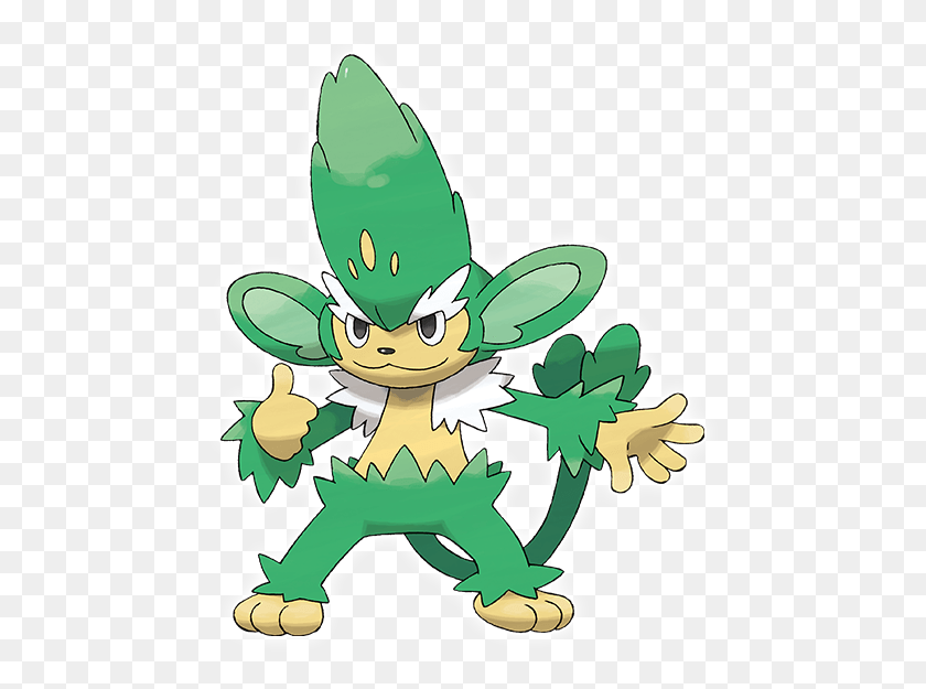 475x565 Descargar Png / Pokemon Simisage, Elfo, Planta, Adorno Hd Png