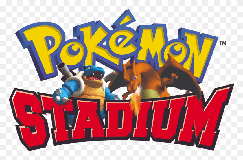 1600x1012 Descargar Png / Cartel De Nintendo De Pokemon Stadium, Texto, Angry Birds, Parque Temático Hd Png