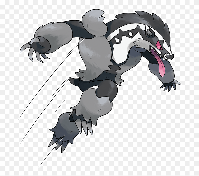 705x682 Pokemon Sword And Shield Obstagoon, Knight, Animal HD PNG Download