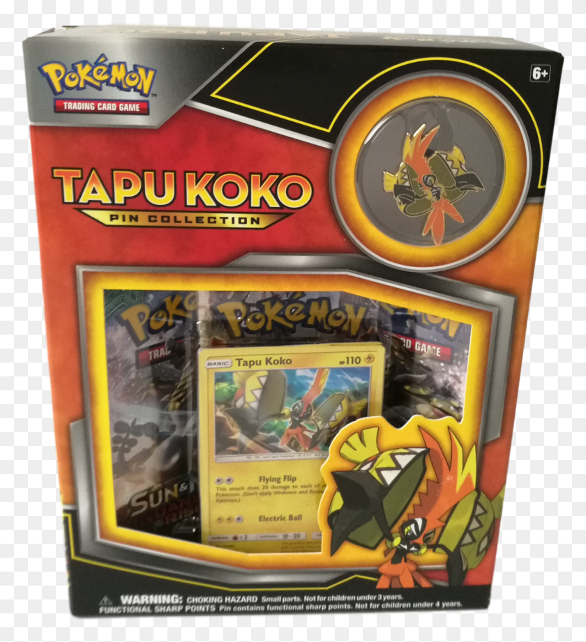 1223x1351 Pokemon Tapu Koko Pin Collection Pokemon, Arcade Game Machine, Pac Man HD PNG Download