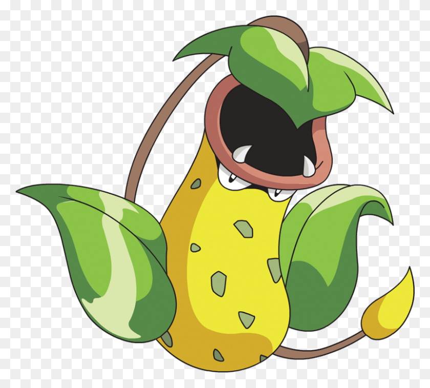 800x715 Pokemon Victreebel Es Un Personaje Ficticio De Los Humanos Pokemon Victreebel, Planta, Fruta, Comida Hd Png
