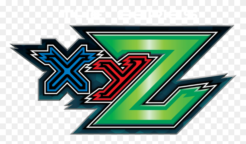 963x532 Pokemon Xyz Logo, Text, Lighting, Symbol HD PNG Download