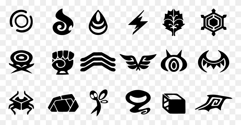 Pokemon Z Crystal Symbols Stencil Hd Png Download Stunning Free Transparent Png Clipart Images Free Download
