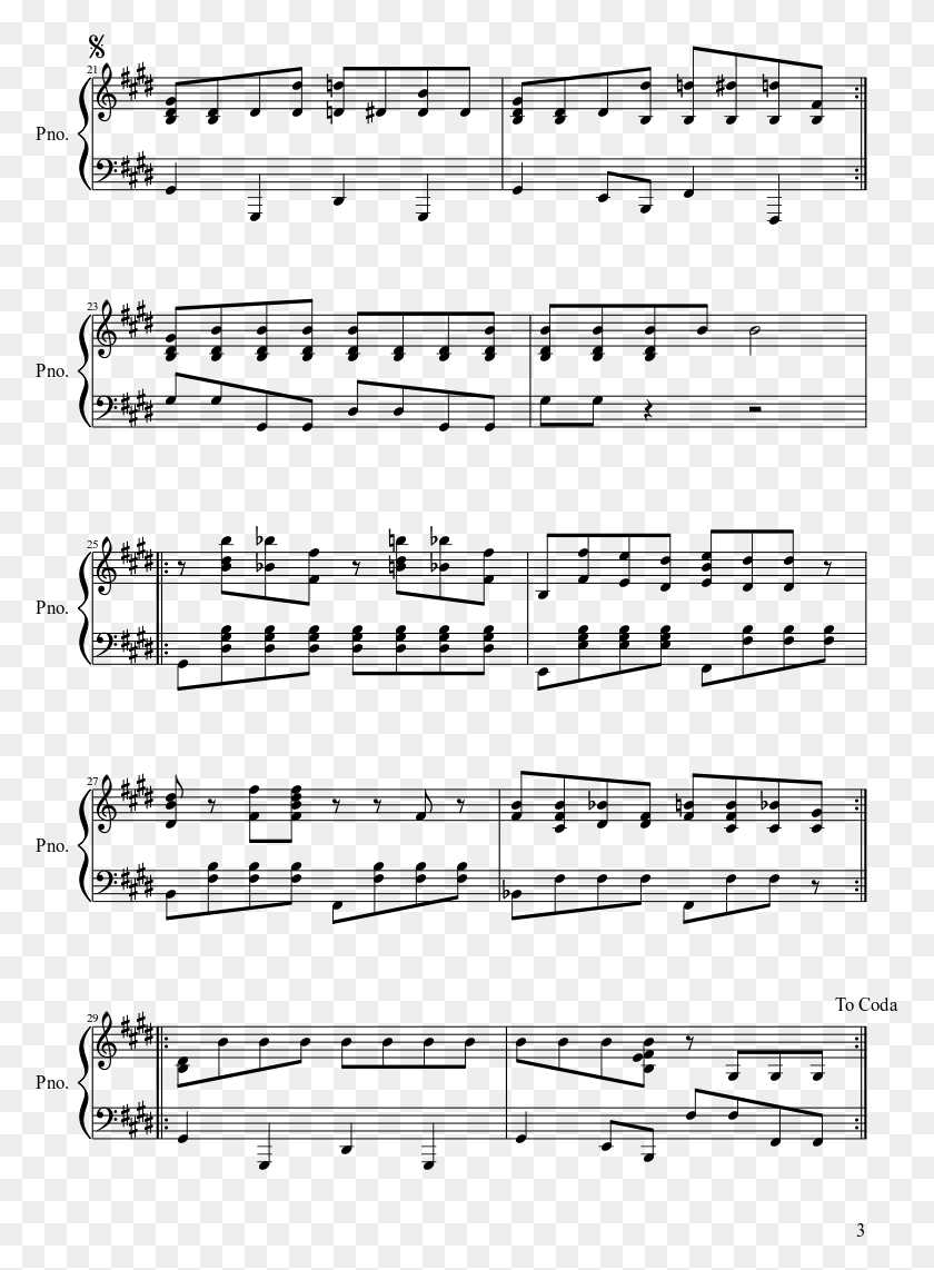 777x1082 Poker Face Sheet Music Composed By Lady Gaga 3 Of Muse Resistance Sheet Music, Gray, World Of Warcraft HD PNG Download