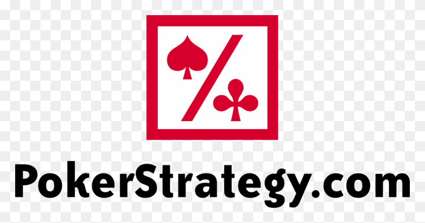 1024x502 Pokerstrategy Com Logo Poker Strategy, Symbol, Trademark, Text HD PNG Download
