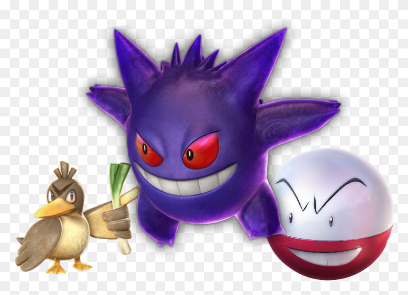 789x555 Логотип Pokken Tournament Pokemon Farfetch D, Игрушка, Птица, Животное Png Скачать