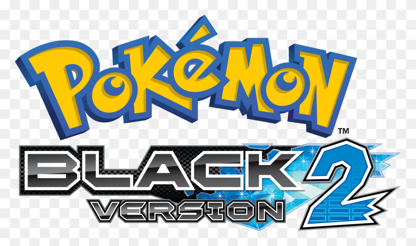 1400x784 Pokmon Black 2 Logo En Pokemon Black 2 Logo, Text, Housing, Building HD PNG Download