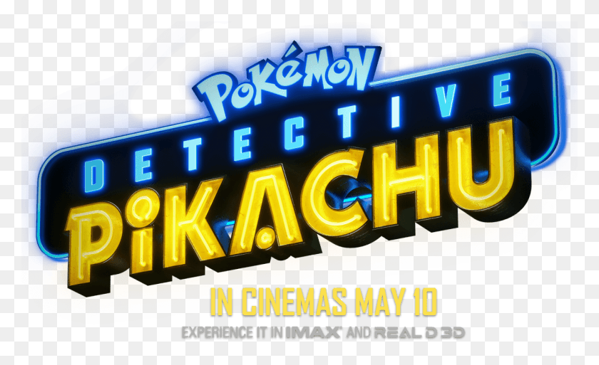 1113x647 Descargar Png / Pokmon Detective Pikachu Neon Sign, Light, Comida, Comida Hd Png