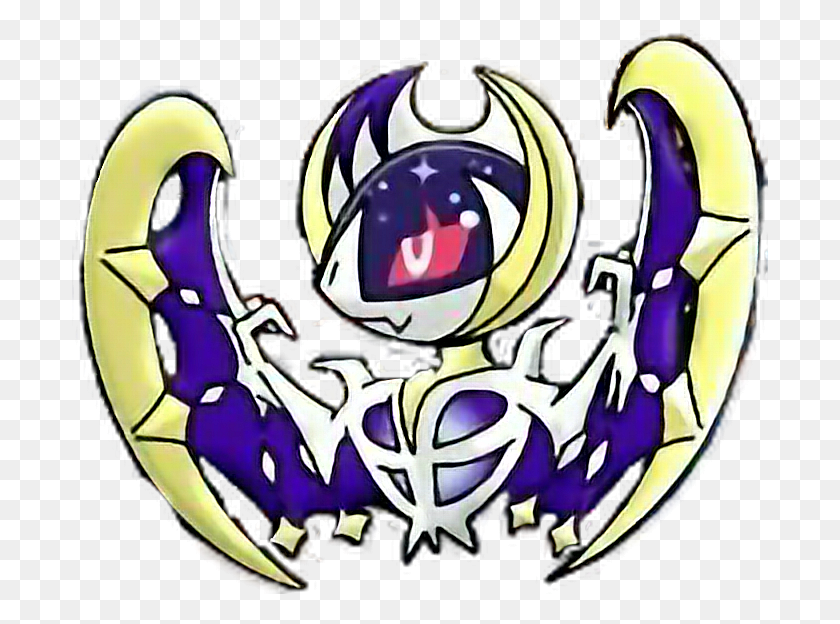 696x564 Descargar Png / Pokémon Shuffle Lunala Spectre Psy Lgandaire Emblema, Gráficos, Iluminación Hd Png