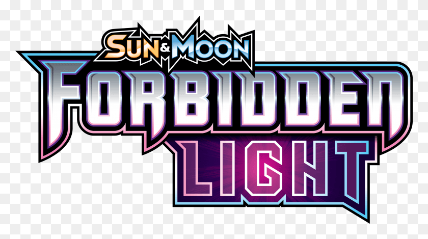 3001x1574 Pokmon Tcg Sun Amp Moon Forbidden Light Logo Pokemon Sun And Moon Forbidden Light Logo, Scoreboard, Grand Theft Auto, Text HD PNG Download