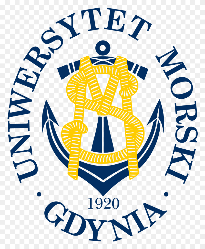 1217x1499 Pol Maritime Academy Of Gdynia, Логотип, Символ, Товарный Знак Hd Png Скачать