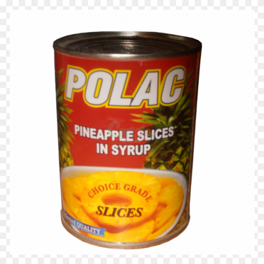 861x861 Polac Pineapple Slices 3kg Yellow Curry, Tin, Can, Canned Goods HD PNG Download