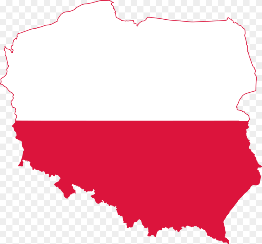 Poland Map With Flag, Adult, Bride, Female, Person Sticker PNG