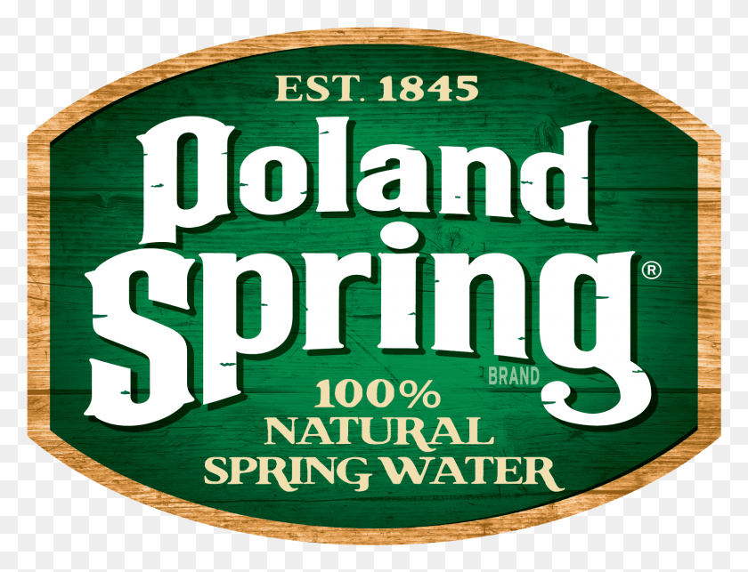 1599x1197 Poland Spring Logo Poland Spring What It Means, Label, Text, Symbol HD PNG Download