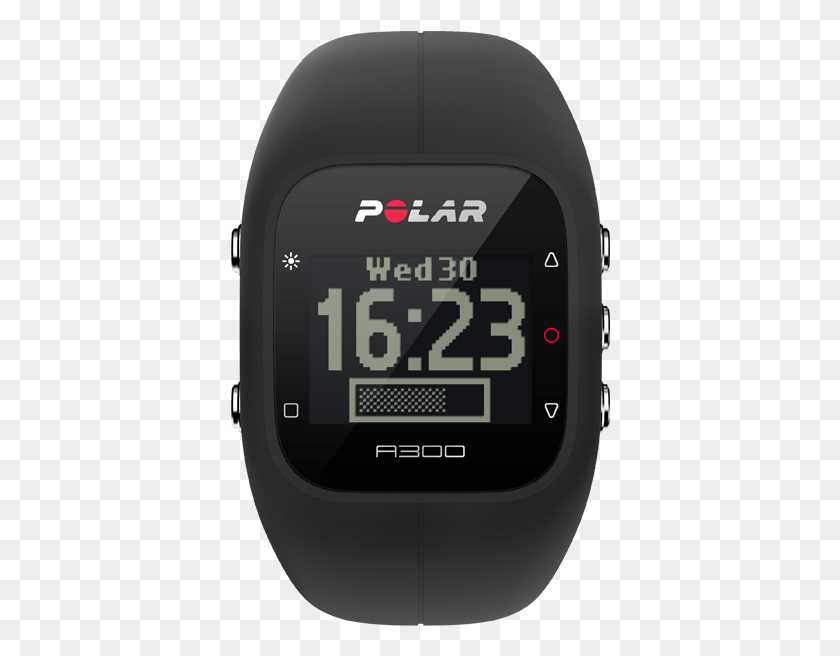 380x596 Descargar Png Polar A300 Negro, Reloj Digital, Reloj De Pulsera Hd Png