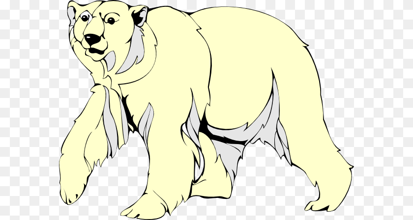 600x449 Polar Bear Animal, Mammal, Wildlife Clipart PNG