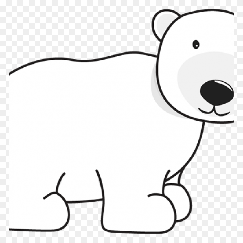 1024x1024 Polar Bear Clipart Heart Clipart Hatenylo Polar Bear, Wildlife, Animal, Mammal HD PNG Download