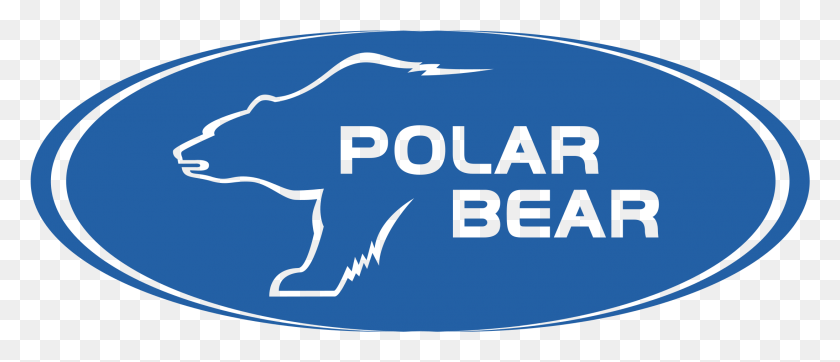2191x849 Polar Bear Logo Transparent Polar Bear, Word, Text, Label HD PNG Download