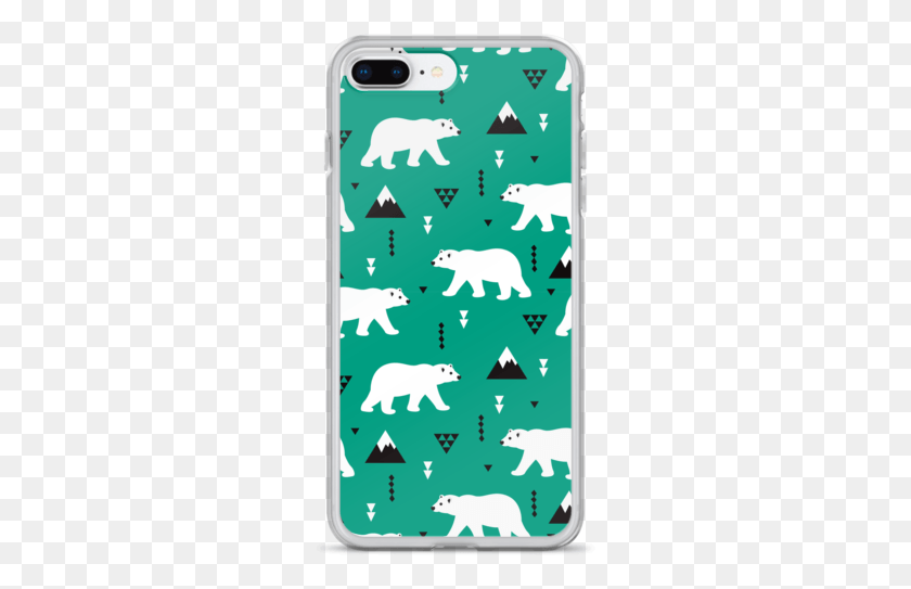 263x483 Polar Bear Pattern Iphone Case Mobile Phone Case, Phone, Electronics, Cell Phone HD PNG Download