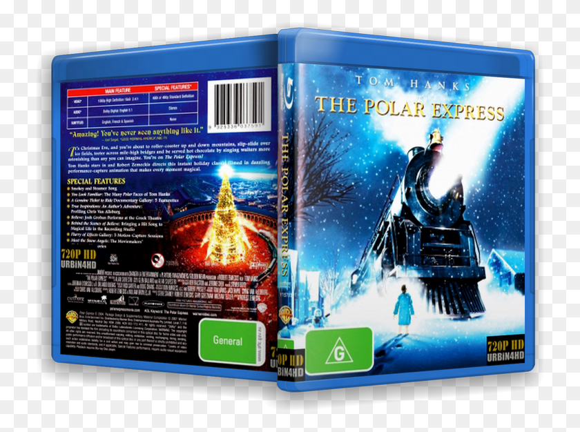 737x566 Polar Express Blu Ray Cover, Person, Human, Poster HD PNG Download