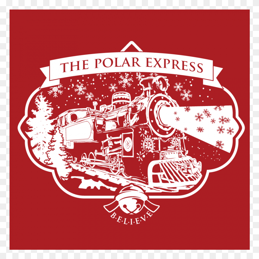 897x897 Polar Express Family T Shirt Polar Express Family Shirts, Advertisement, Logo, Symbol HD PNG Download
