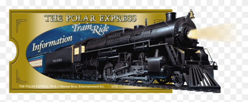 2145x787 Polar Express Train Polar Express Train Ride 2017, Locomotive, Vehicle, Transportation HD PNG Download