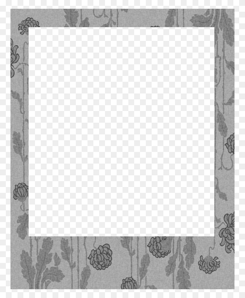 768x960 Polaroid Frame Empty Notebook Overlays Photoshop, Rug, Blackboard, Text HD PNG Download