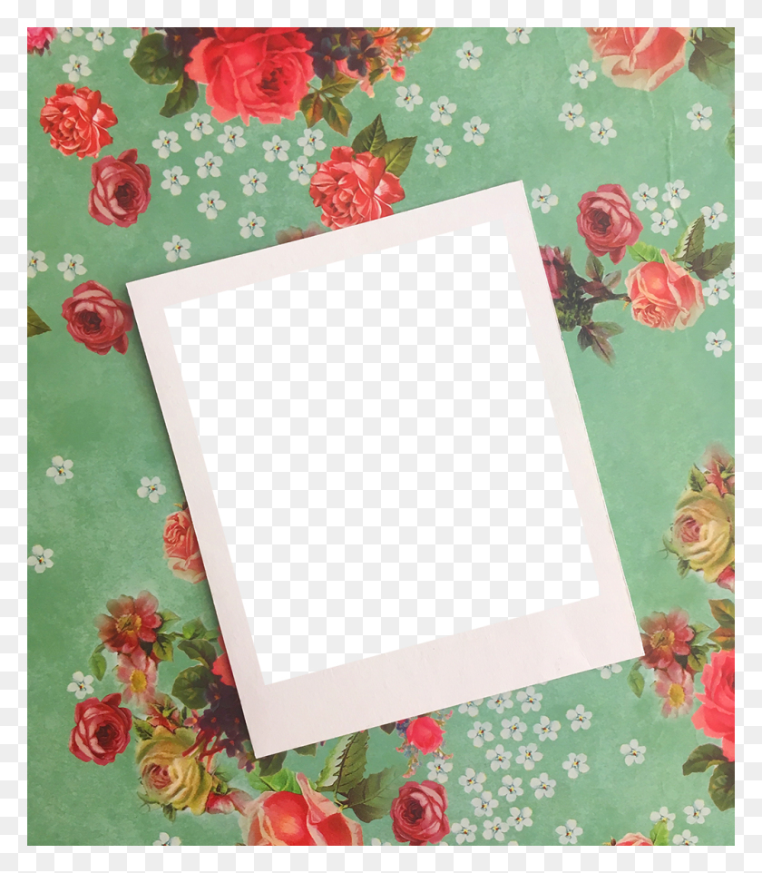 1000x1157 Polaroid Frame With Background Photography, Envelope, Mail, Greeting Card HD PNG Download