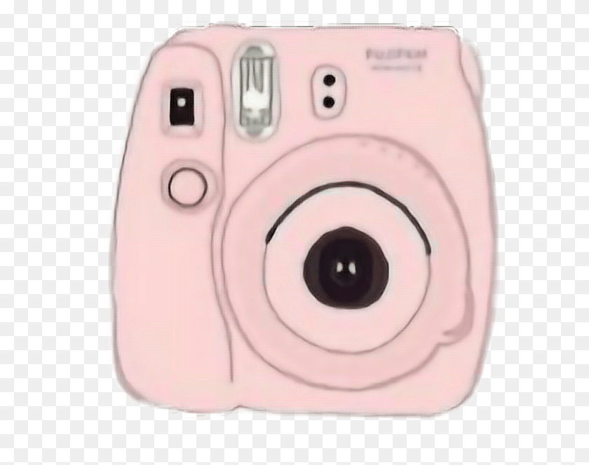 608x604 Polaroid Tumblr Photo Overlay Наклейка Soth Poloroid Polaroid Camera Прозрачная, Электроника, Цифровая Камера, Электрическое Устройство Hd Png Скачать