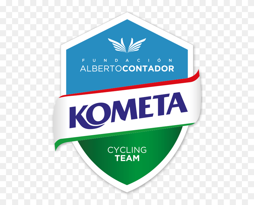 500x619 Polartec Kometa And The Fundacin Alberto Contador Comet, Label, Text, Paper HD PNG Download