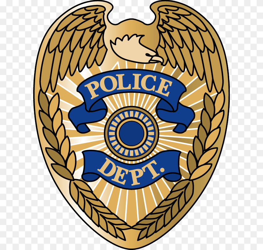 628x800 Police Badge, Logo, Symbol Sticker PNG
