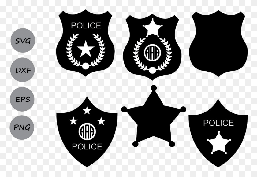 1024x682 Police Badge Monogram Sheriff Clipart Vector Shield Logo De Human Rights Without Frontiers, Symbol, Armor, Trademark HD PNG Download