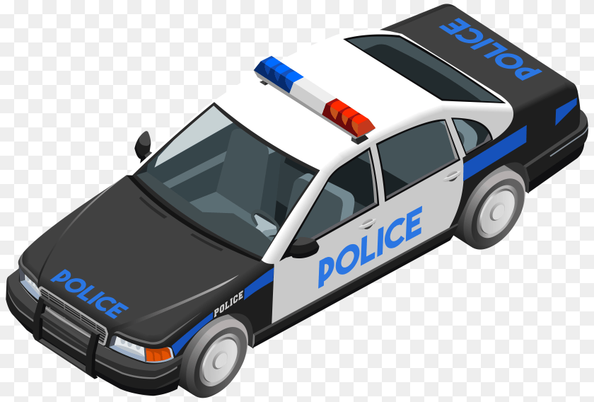Police Car Clip Art, Police Car, Transportation, Vehicle Sticker PNG