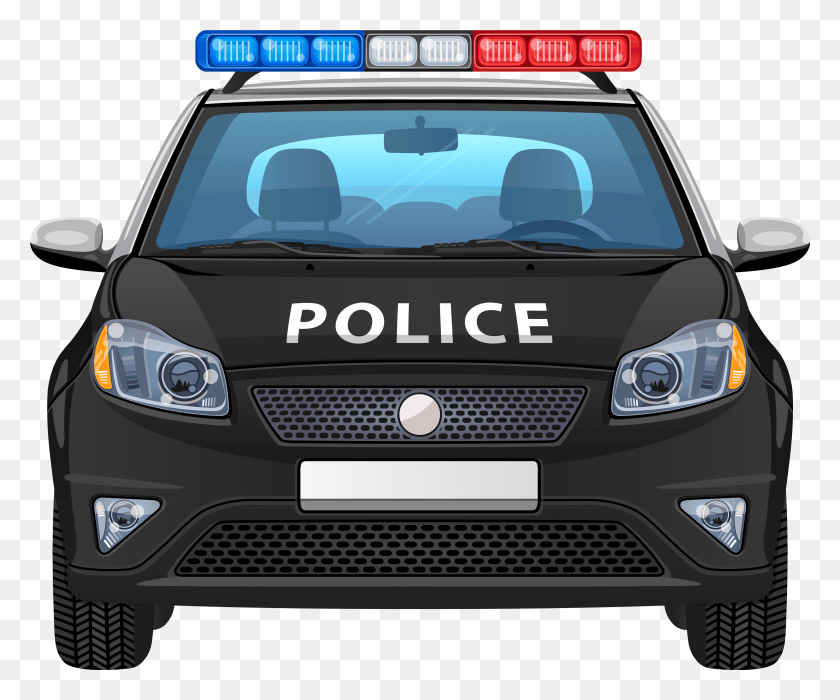 3987x3276 Police Car Clip Art Image Police Car Illustration, Car, Vehicle, Transportation HD PNG Download