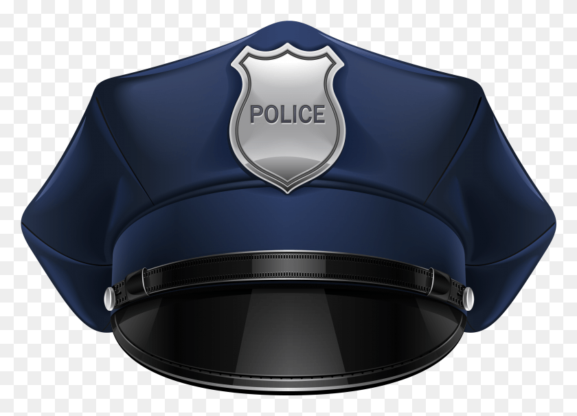 2965x2075 Police Hat Clipart Police Hat, Logo, Symbol, Trademark HD PNG Download