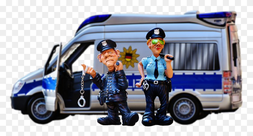 920x465 Полицейские Полицейские Полиция Проверяет Смешную Модель Полиции, Грузовик, Транспортное Средство, Транспорт Hd Png Скачать