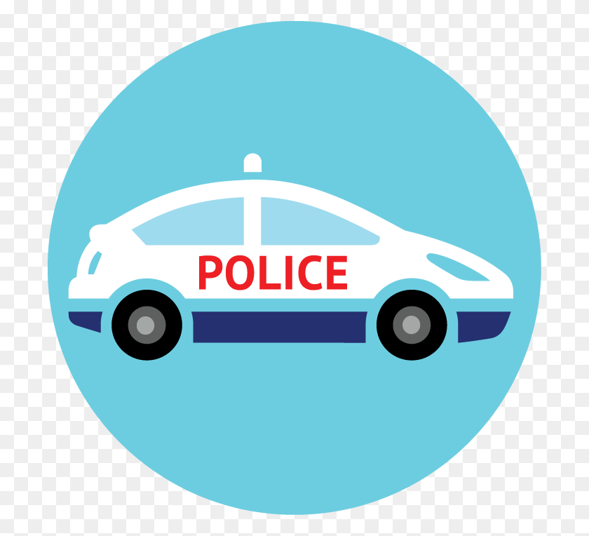 704x704 Policecarlocater Police Car Icon, Car, Vehicle, Transportation HD PNG Download