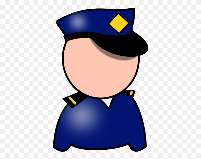 400x605 Policeman Svg Vector File Vector Clip Art Svg File Policeman Head Clipart, Graphics, Bowling HD PNG Download