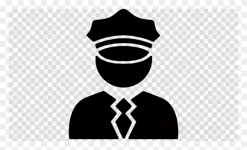 900x520 Policia Silueta Clipart Security Guard Annabelle Doll No Background, Tie, Accessories, Accessory HD PNG Download