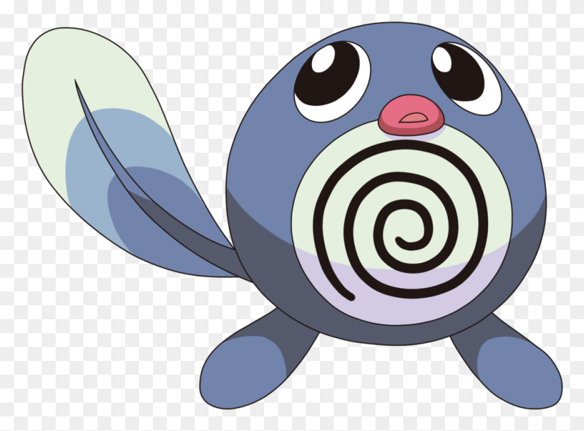 996x717 Poliwag Clipart Poliwag Pokemon, Spiral, Coil, Animal HD PNG Download