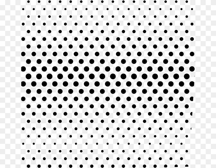 Polka Dot Black Dot Background, Gray Transparent PNG