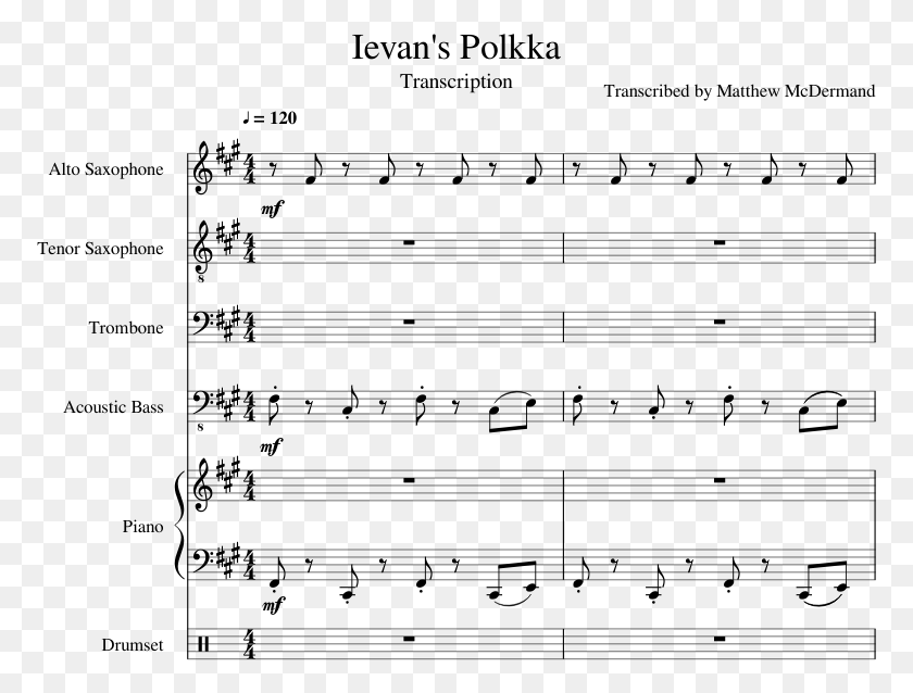 773x578 Polkka Transcription Levan Polka Tenor Sax, Gray, World Of Warcraft HD PNG Download