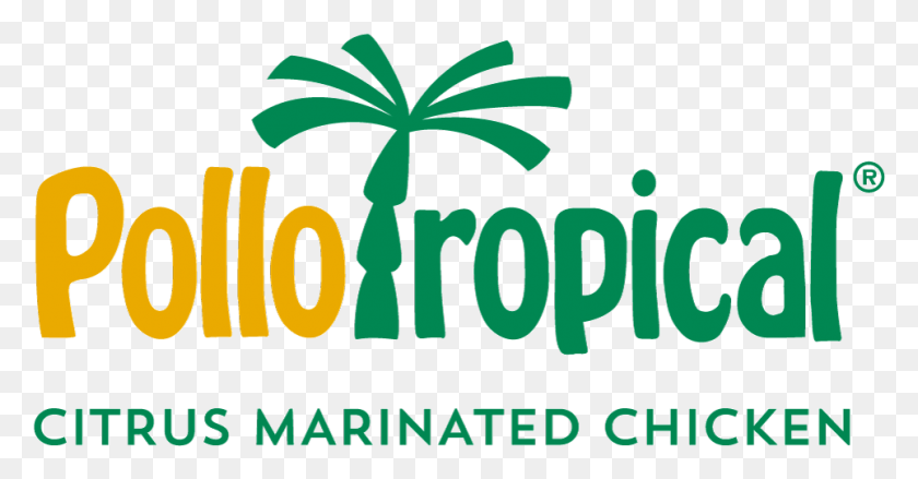 963x468 Логотип Pollo Tropical, Растительность, Растение, Текст Hd Png Скачать