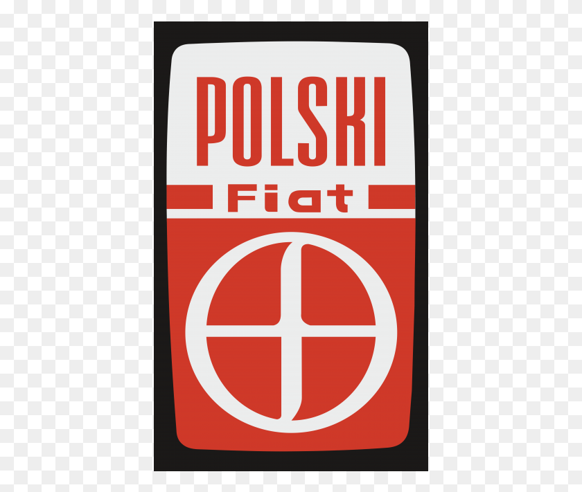 397x651 Polski Fiat Logo Cross, Символ, Текст, Знак Hd Png Скачать