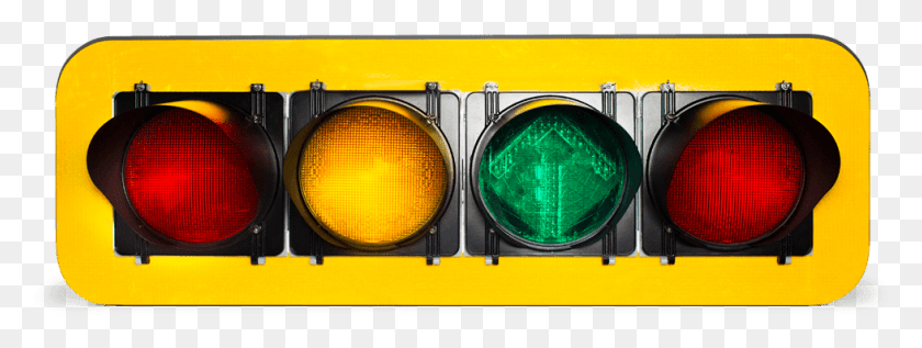 979x323 Polycarbonate Framed Horizontal Traffic Signals Traffic Light On Its Side, Light, Sunglasses, Accessories HD PNG Download