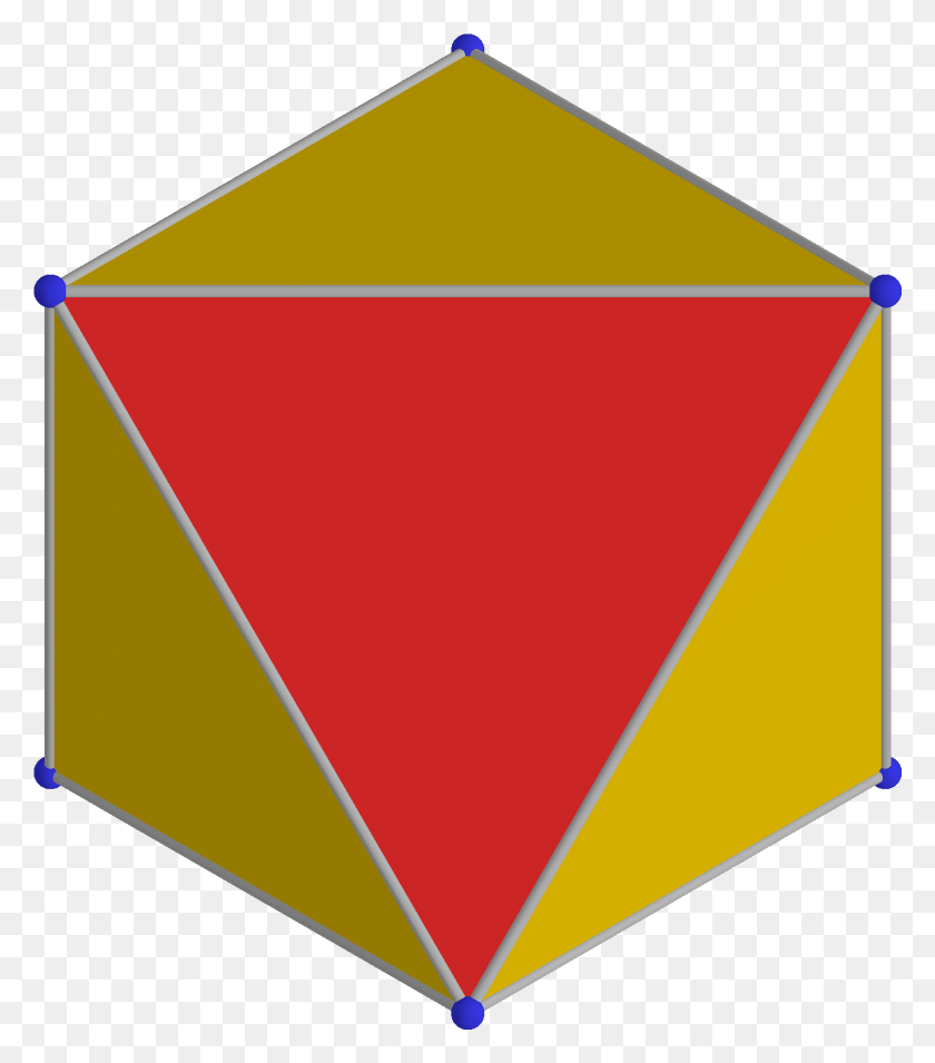 1413x1623 Descargar Png Poliedro 4 4 De Paraguas Rojo, Triángulo, Símbolo, Cometa Hd Png